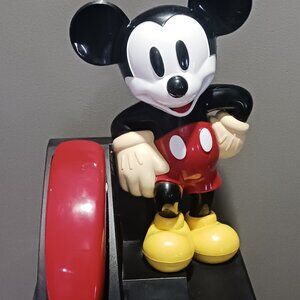 Preowned Mickey Mouse Walt Disney Phone Corded Landline Phone